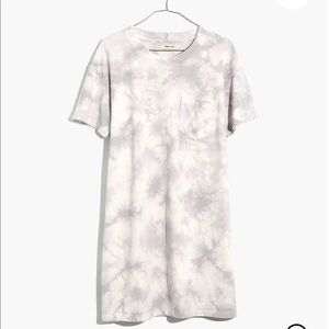 Madewell tie-dye tshirt dress